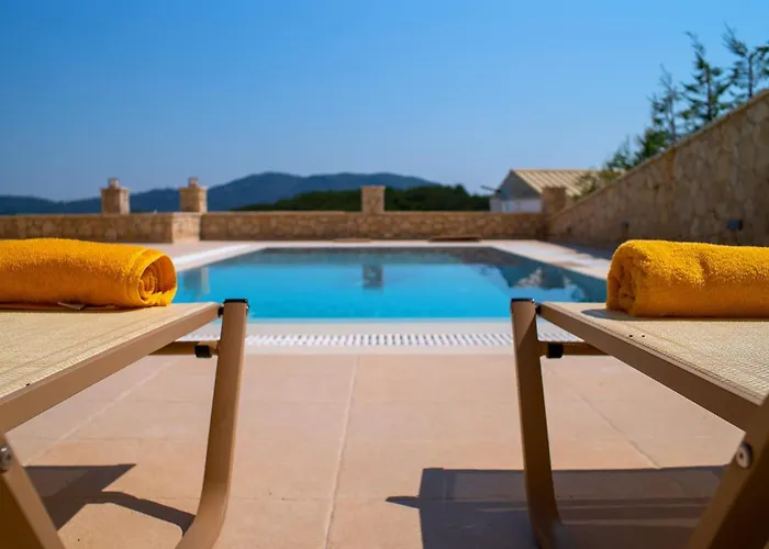 Koufiotissa Private Pool Retreat - Corfu Lux Gem Villa *
